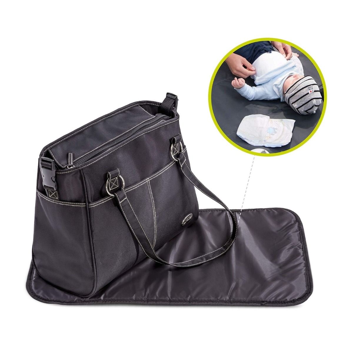 hauck changing bag Hauck City Changing Bag Black