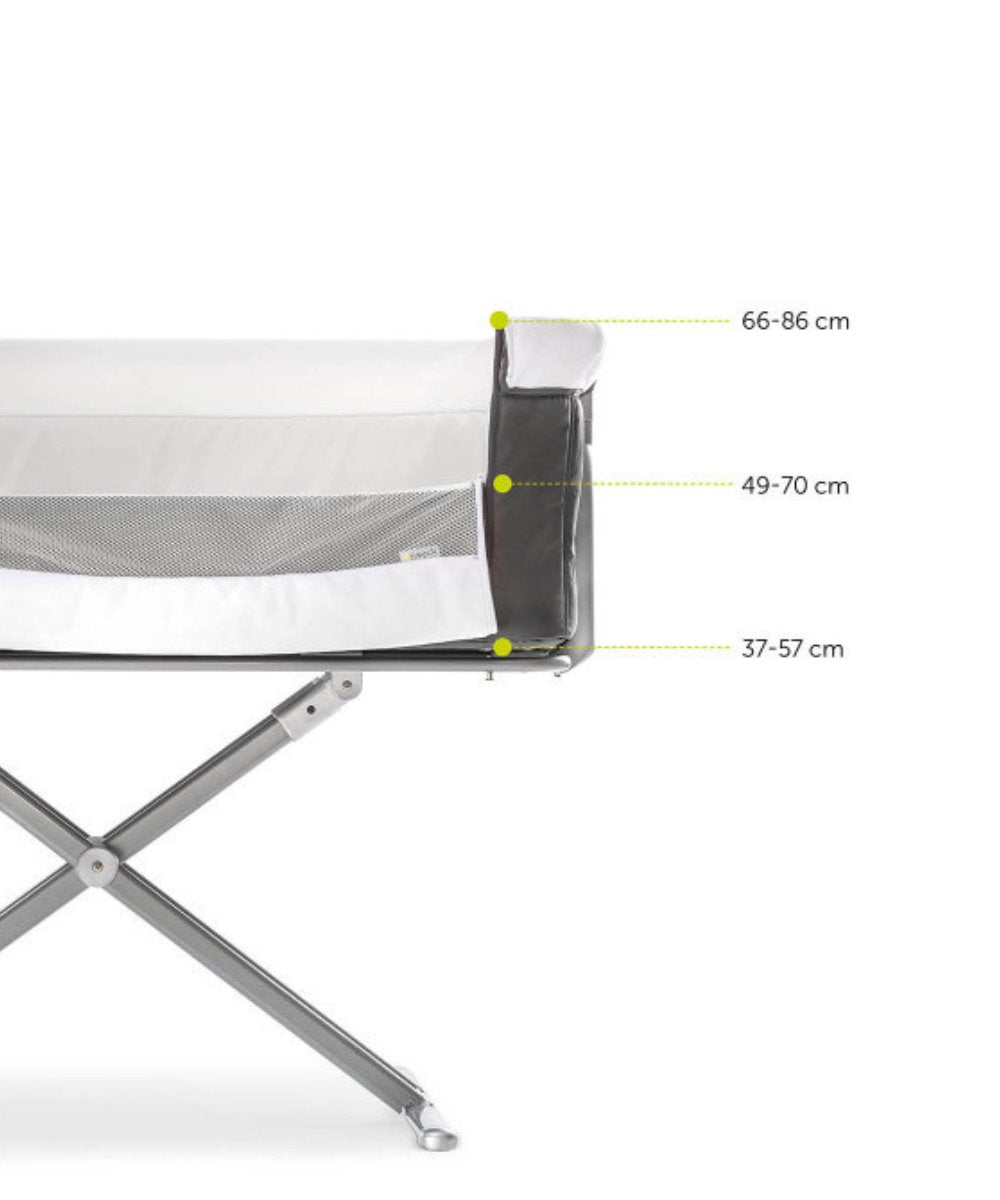 hauck bedside cot Hauck Face To Me Mini Co-Sleeping Cot with Mattress