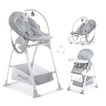 Hauck Sit N Relax 3-in-1 Highchair - Stretch Grey | Prenatal, Babies, Nusring, Cybex, Avent Highchair