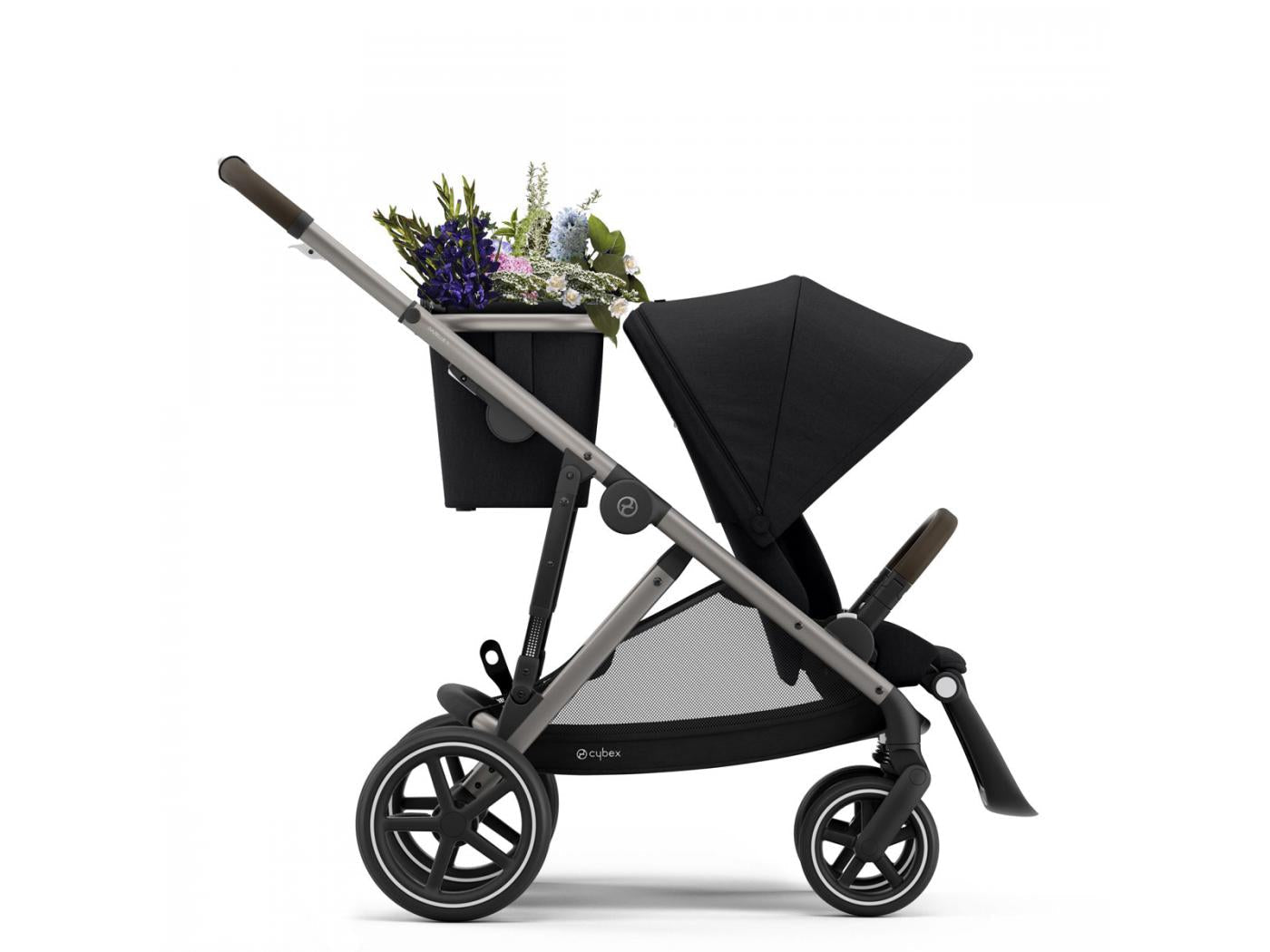 cybex gazelle deep black Cybex Gazelle S Taupe Stroller - Deep Black