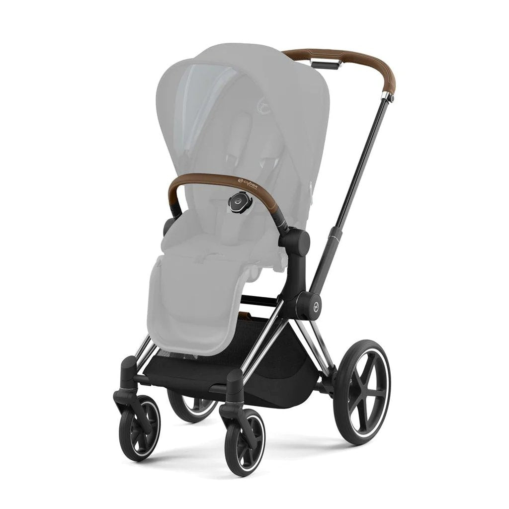 Cybex Priam chrome stroller frame with brown details | Prenatal, Babies, Nusring, Cybex, Avent Frame