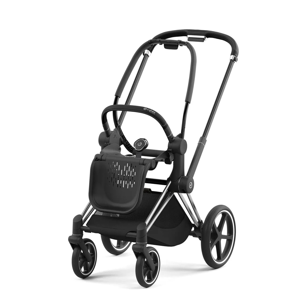 Cybex Priam Frame + Seat Hardpart - Chrome Black Frame USA, Lebanon