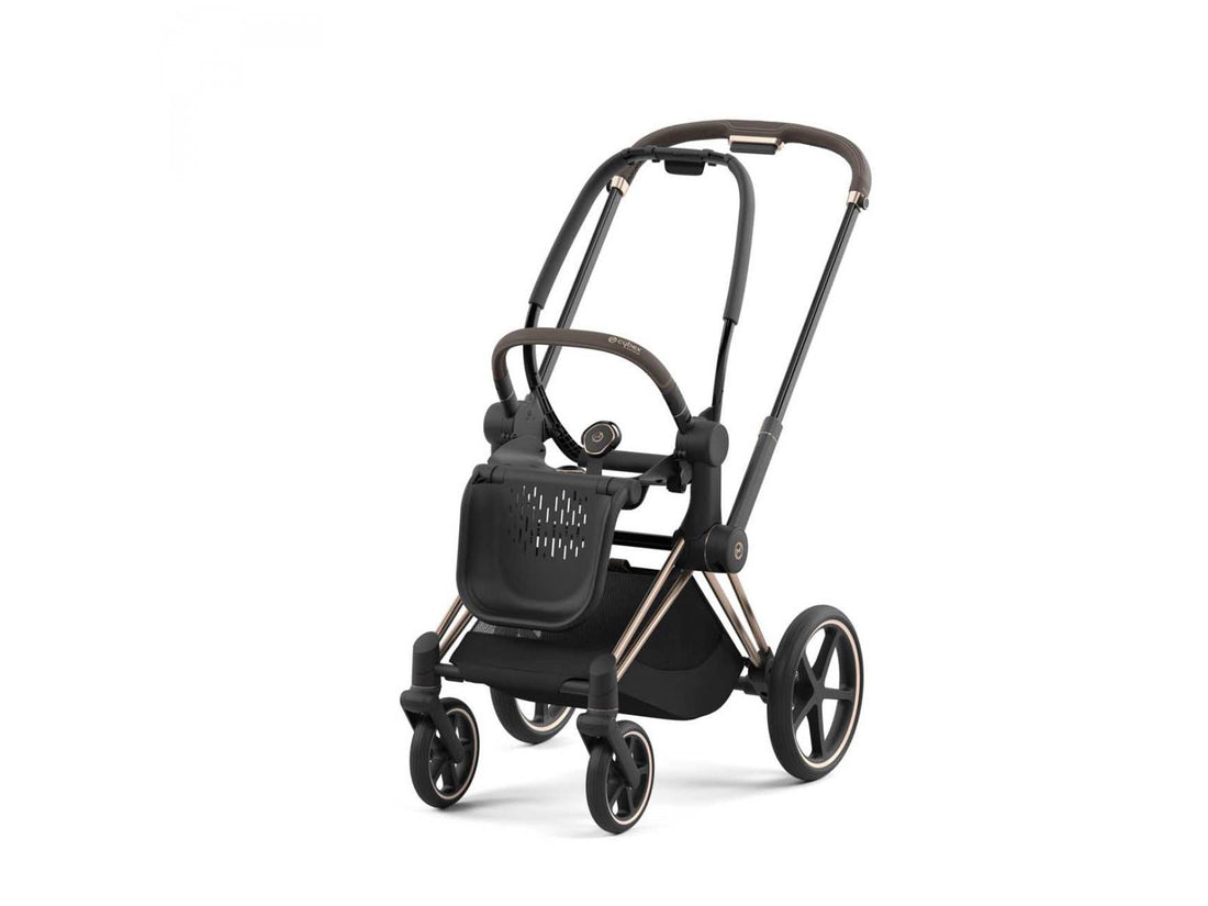 Cybex Priam Frame + Seat Hardpart - Chrome Black Frame USA, Lebanon
