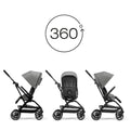 Cybex Eezy S Twist+ 2 Stroller Lava Grey - Black Chassis | Prenatal, Babies, Nusring, Cybex, Avent Stroller
