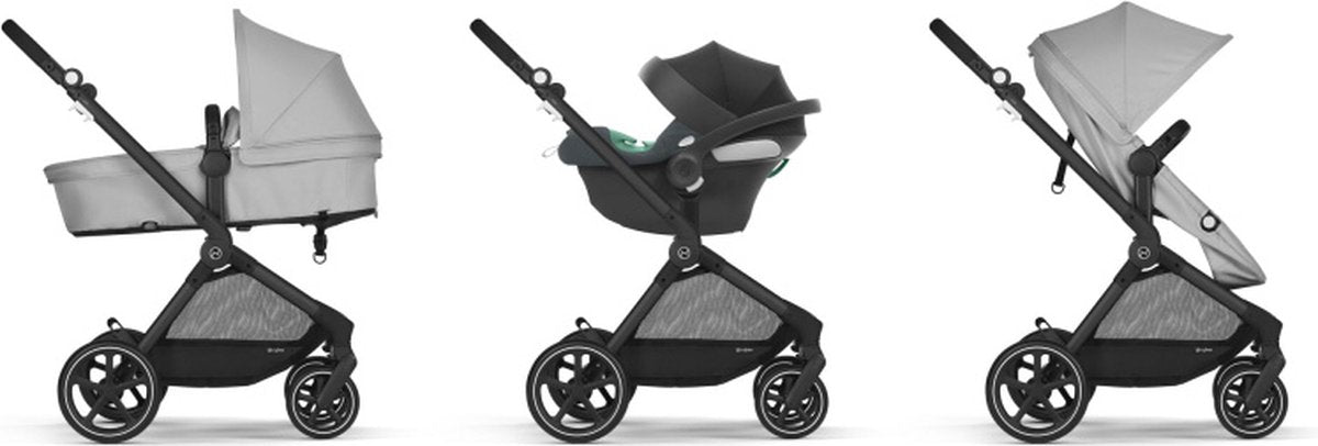 Cybex EOS Basic Lava Grey with Aton B2 i-Size & Adapter | Prenatal, Babies, Nusring, Cybex, Avent Stroller