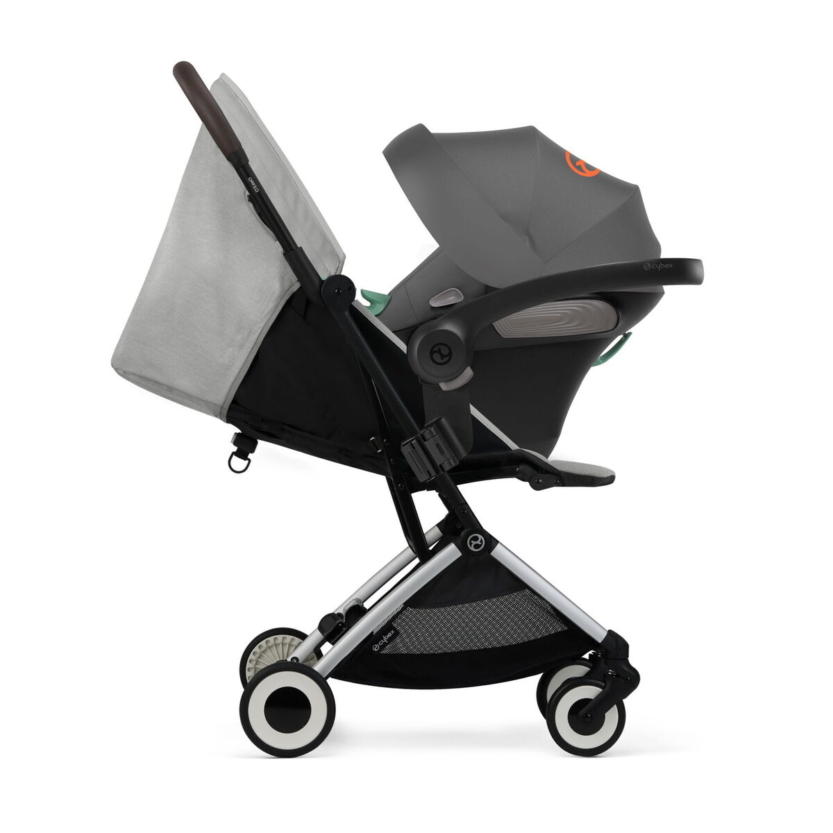 Cybex Orfeo Compact Fold Stroller - Lava Grey | Prenatal, Babies, Nusring, Cybex, Avent Stroller
