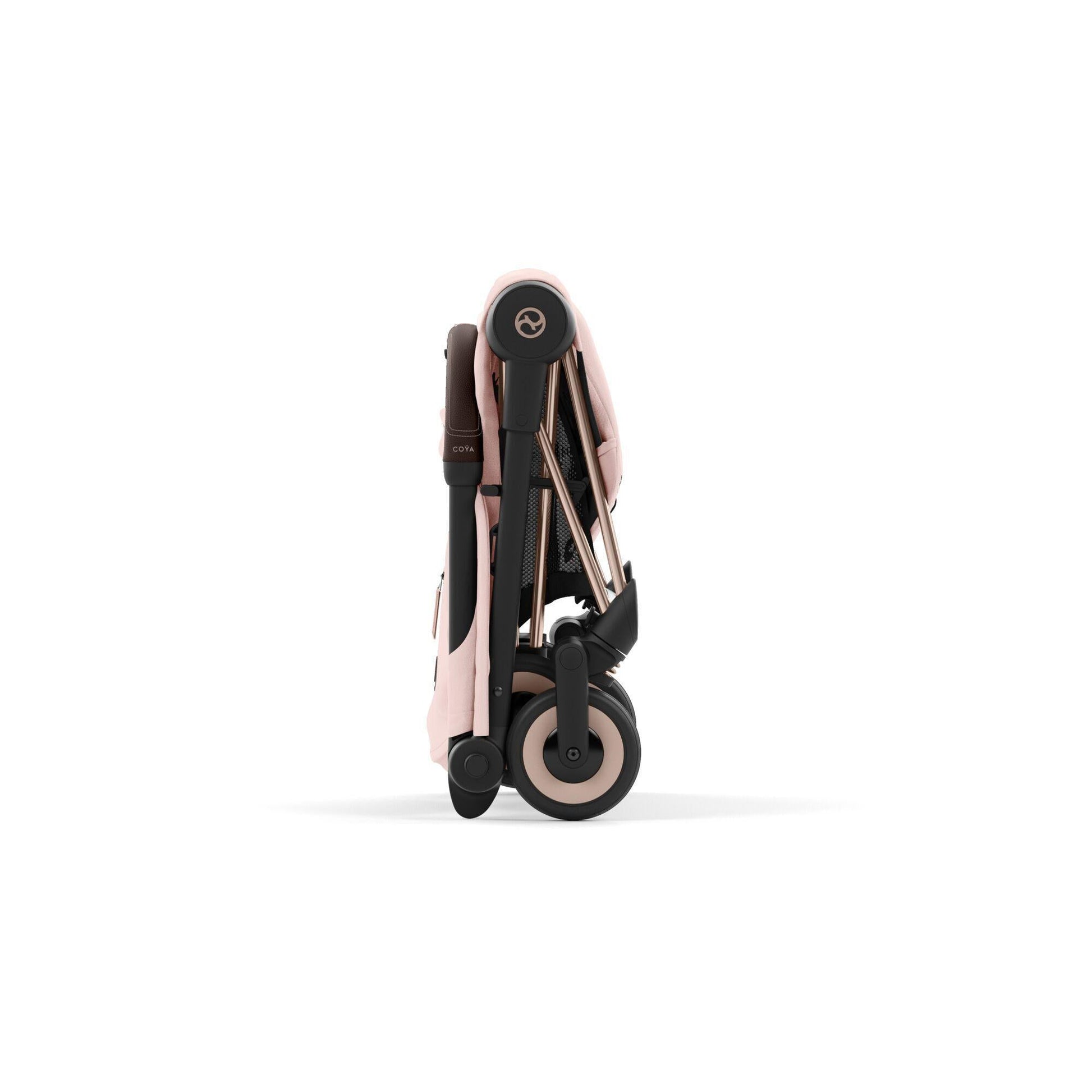 Cybex COYA Ultra-Compact Stroller - Peach Pink / Rosegold Frame | Prenatal, Babies, Nusring, Cybex, Avent Stroller
