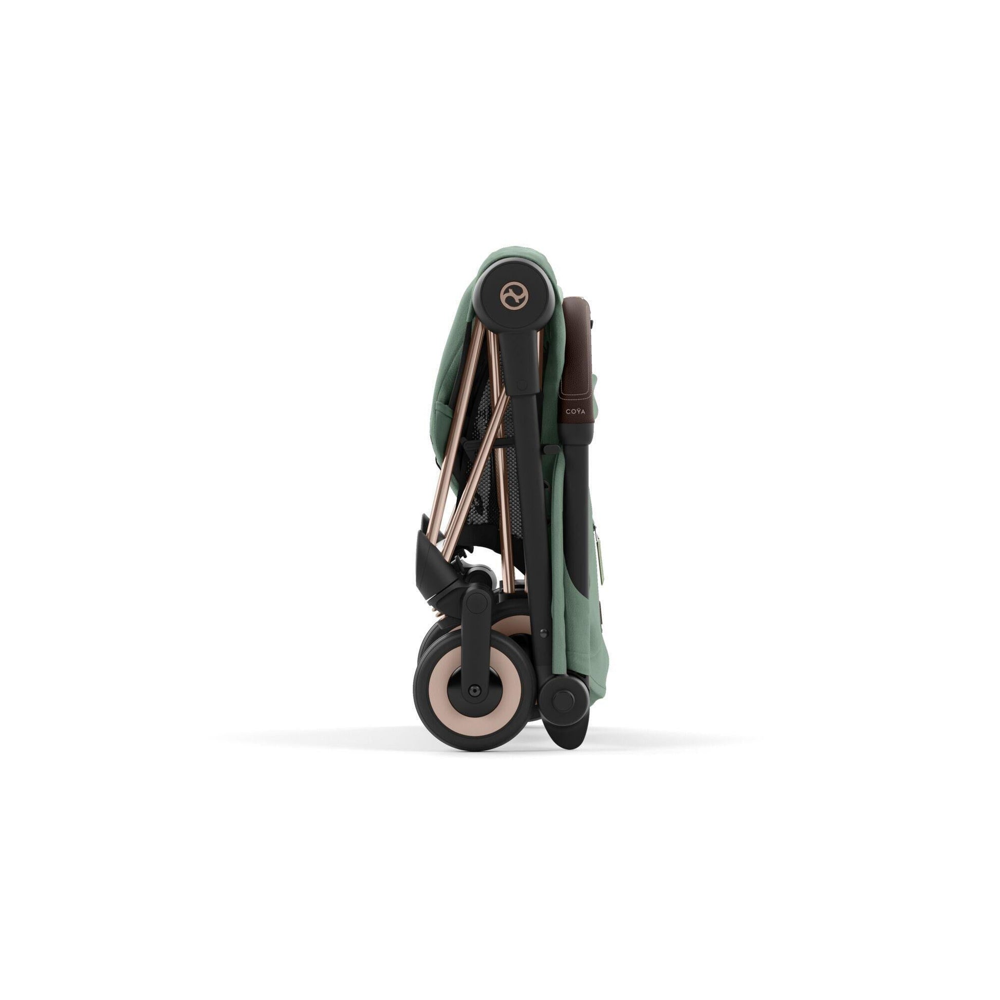 Cybex COYA Ultra-Compact Stroller - Leaf Green / Rosegold Frame | Prenatal, Babies, Nusring, Cybex, Avent Stroller