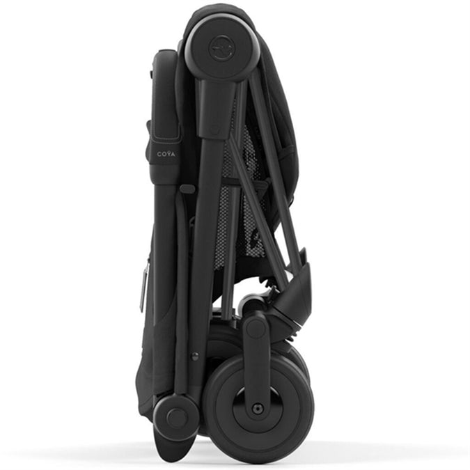 Cybex COYA Ultra-Compact Stroller - Sepia Black / Black Frame | Prenatal, Babies, Nusring, Cybex, Avent Stroller