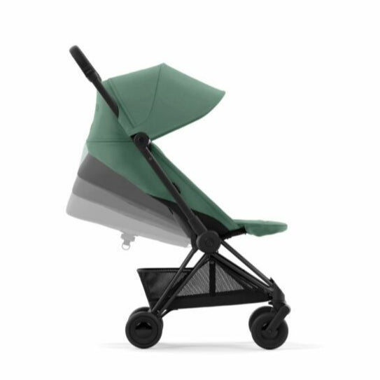 Cybex COYA Ultra-Compact Stroller - Leaf Green / Matt Black Frame | Prenatal, Babies, Nusring, Cybex, Avent Stroller