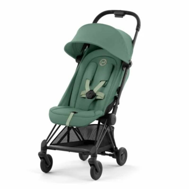Cybex COYA Ultra-Compact Stroller - Leaf Green / Matt Black Frame | Prenatal, Babies, Nusring, Cybex, Avent Stroller