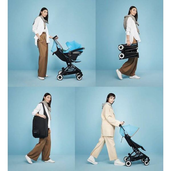 Cybex Libelle Stroller - Moon Black | Prenatal, Babies, Nusring, Cybex, Avent Stroller