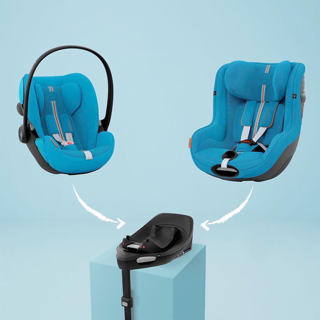 Cybex Base G 360° Rotating Isofix Car Seat Base - Black | Prenatal, Babies, Nusring, Cybex, Avent Car Seat Base