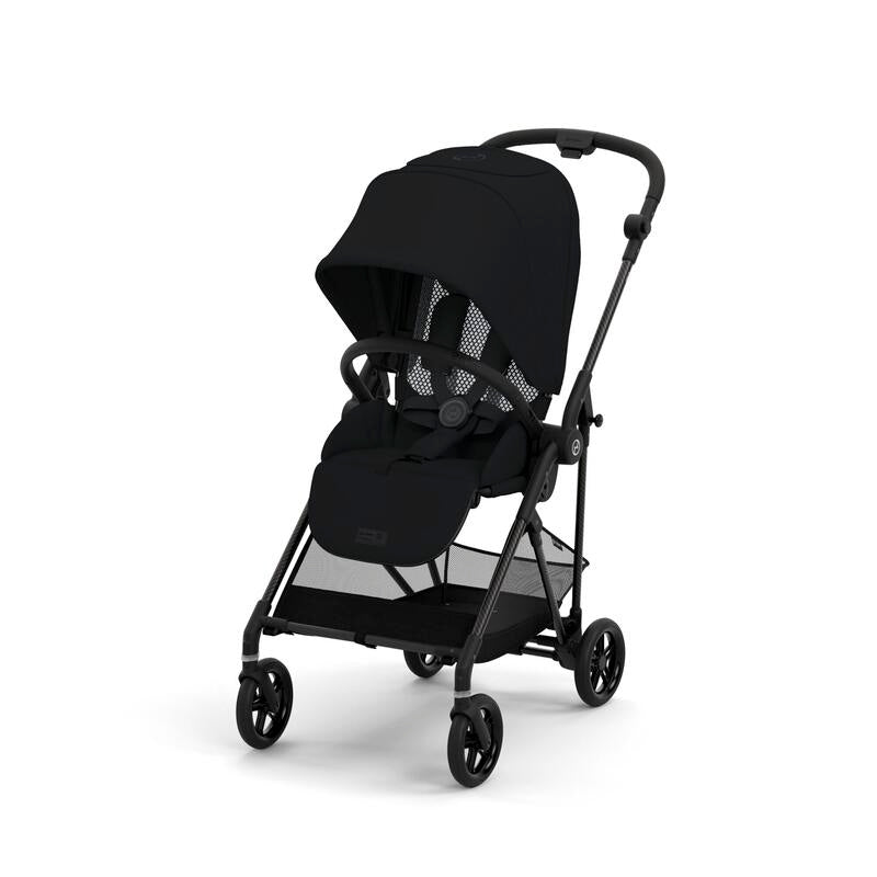 Cybex Melio Carbon Magic Black Stroller | Prenatal, Babies, Nusring, Cybex, Avent Stroller