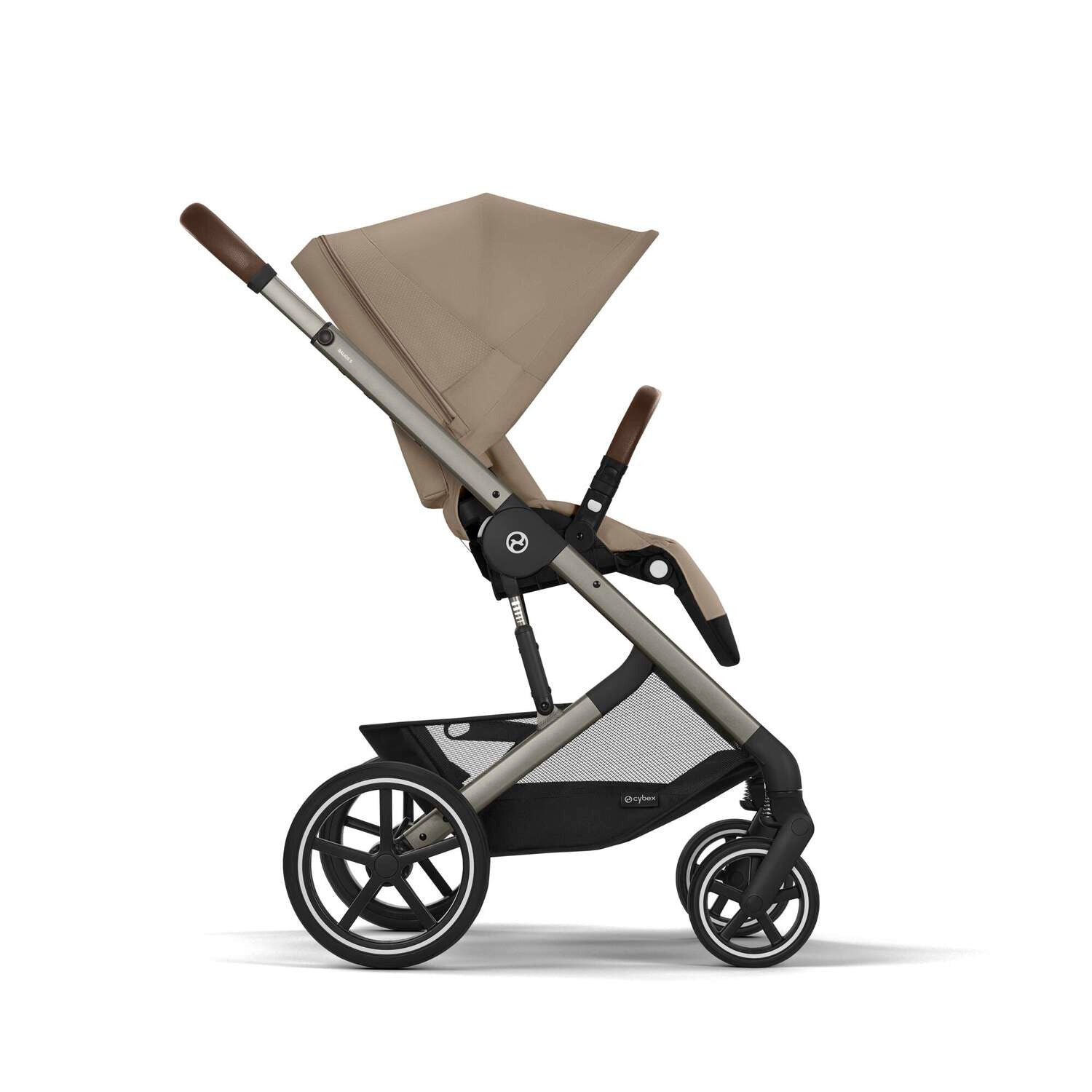 Cybex Balios S Lux All-Terrain Stroller Taupe Chassis/Almond Beige Seat | Prenatal, Babies, Nusring, Cybex, Avent Stroller