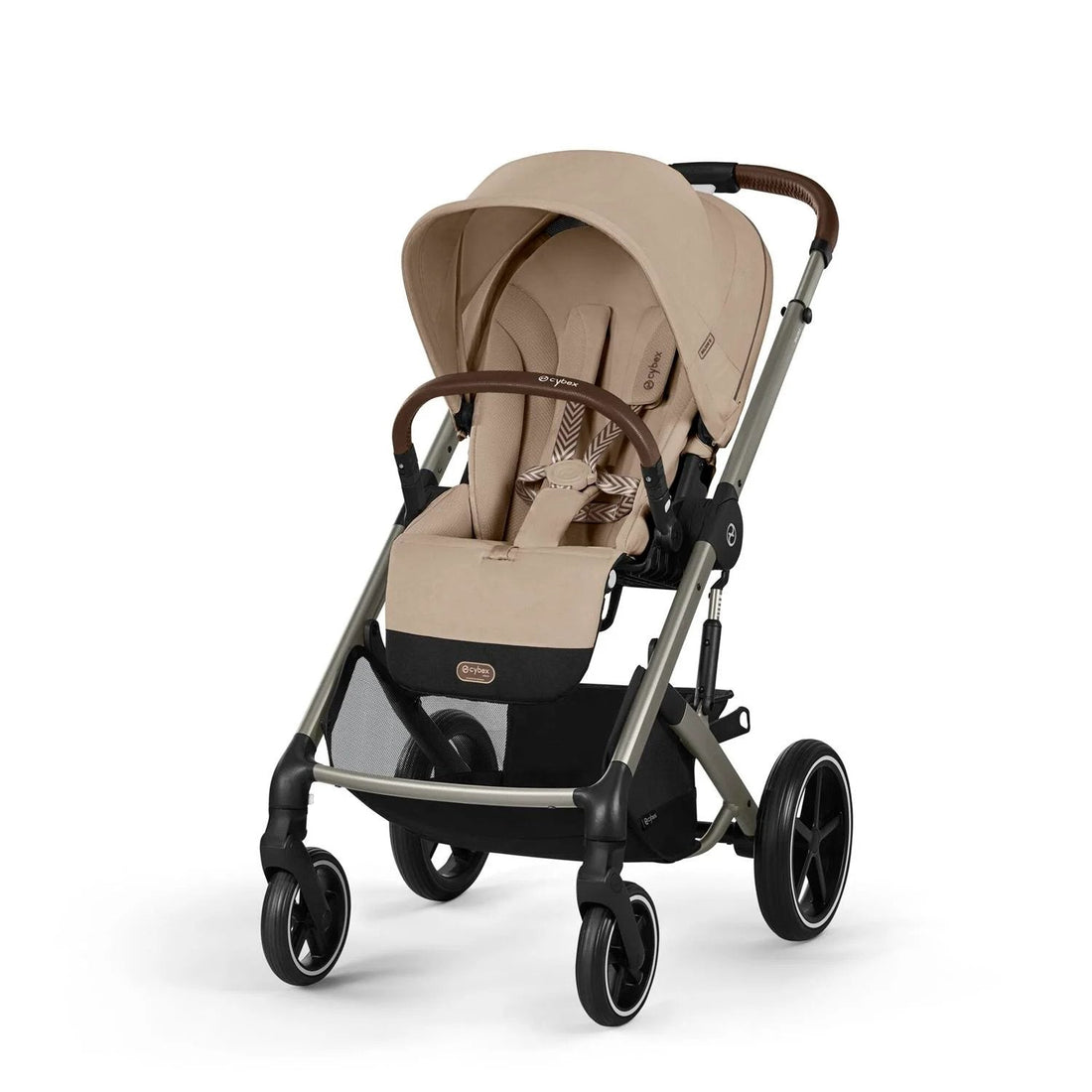Cybex Balios S Lux All-Terrain Stroller Taupe Chassis/Almond Beige Seat | Prenatal, Babies, Nusring, Cybex, Avent Stroller