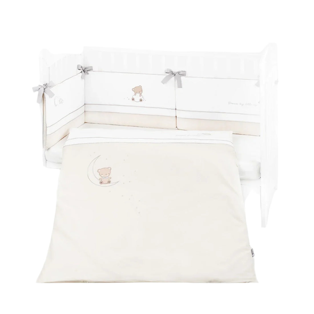 Kikkaboo Bedding Set With Embroidery 2Pcs Eu Style 60-120 Dream Big | Prenatal, Babies, Nusring, Cybex, Avent Bedding Set