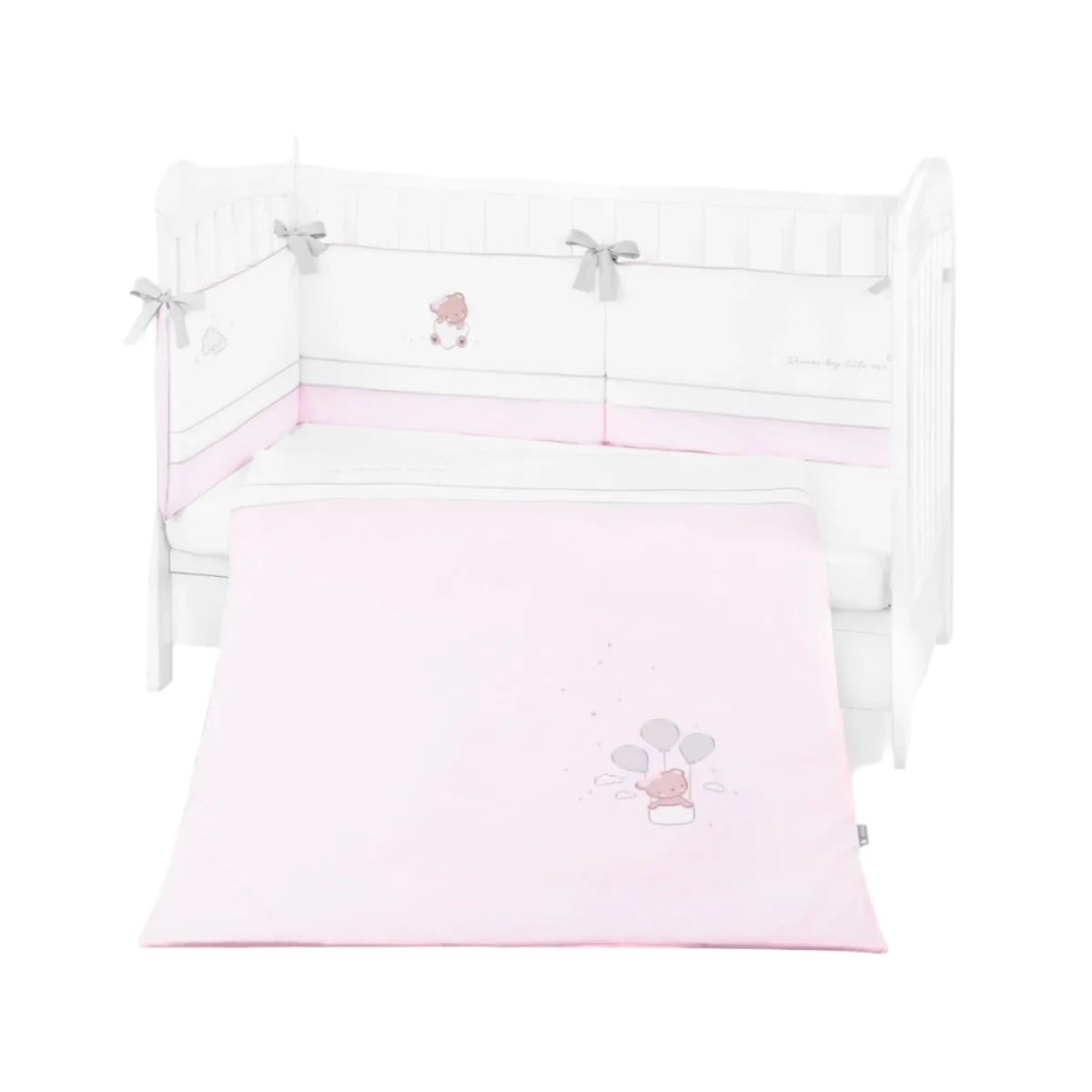 Kikkaboo Bedding Set With Embroidery 2Pcs Eu Style 60-120 Dream Big | Prenatal, Babies, Nusring, Cybex, Avent Bedding Set