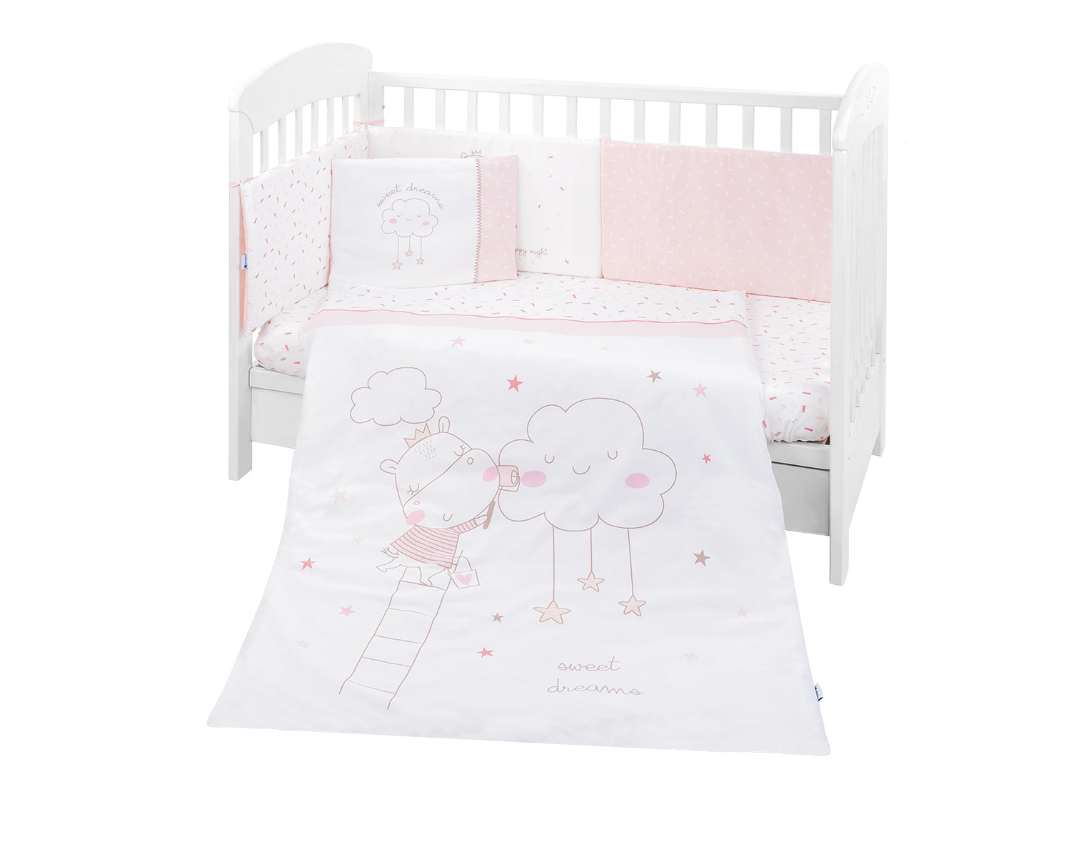 Kikkaboo Bedding Set 6 Pieces 70-140cm | Prenatal, Babies, Nusring, Cybex, Avent Bedding Set