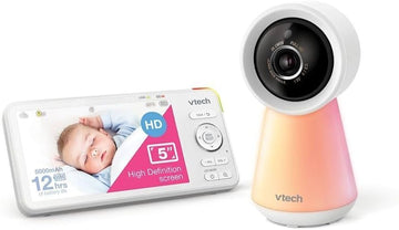 5” Smart Wi-Fi Baby Monitor with 1080p HD Camera