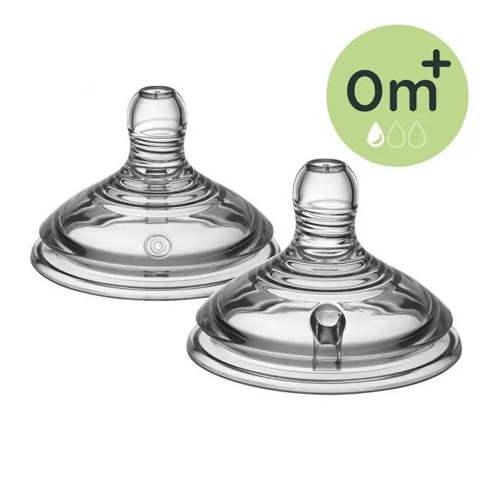 Tometipe Closer To Nature Teats Pack Of 2 Slow Flow Soother