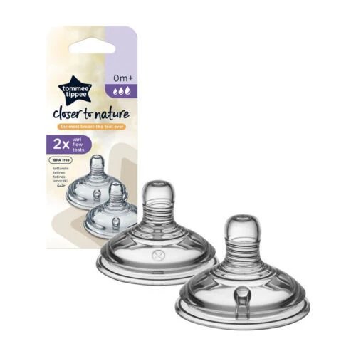 Tometipe Closer To Nature Vari Flow Teats 0m+ Teats