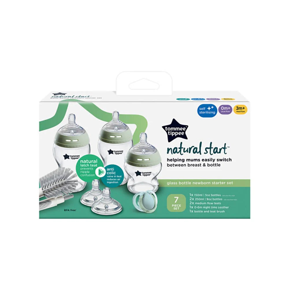 Tommee Tippee Natural Start Glass Newborn Starter Set