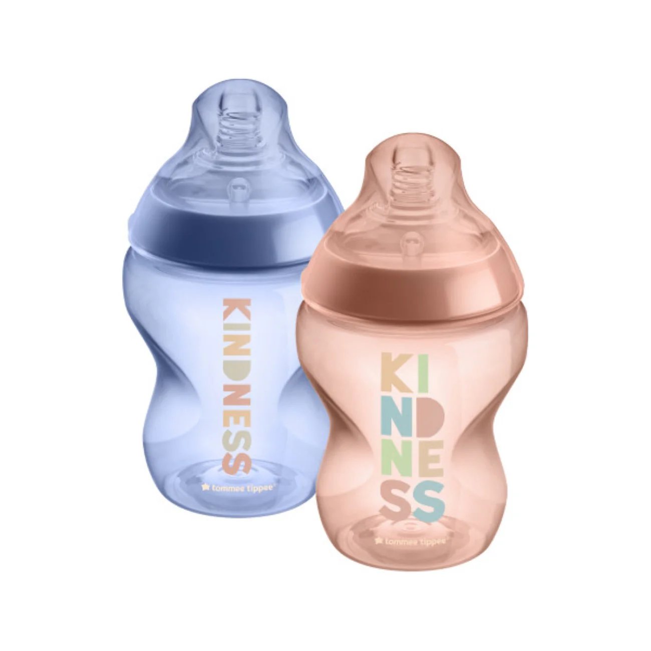 Tommee Tippee Closer To Nature Bottle 0M+ -Pack of 2 | Prenatal, Babies, Nusring, Cybex, Avent Natural Response