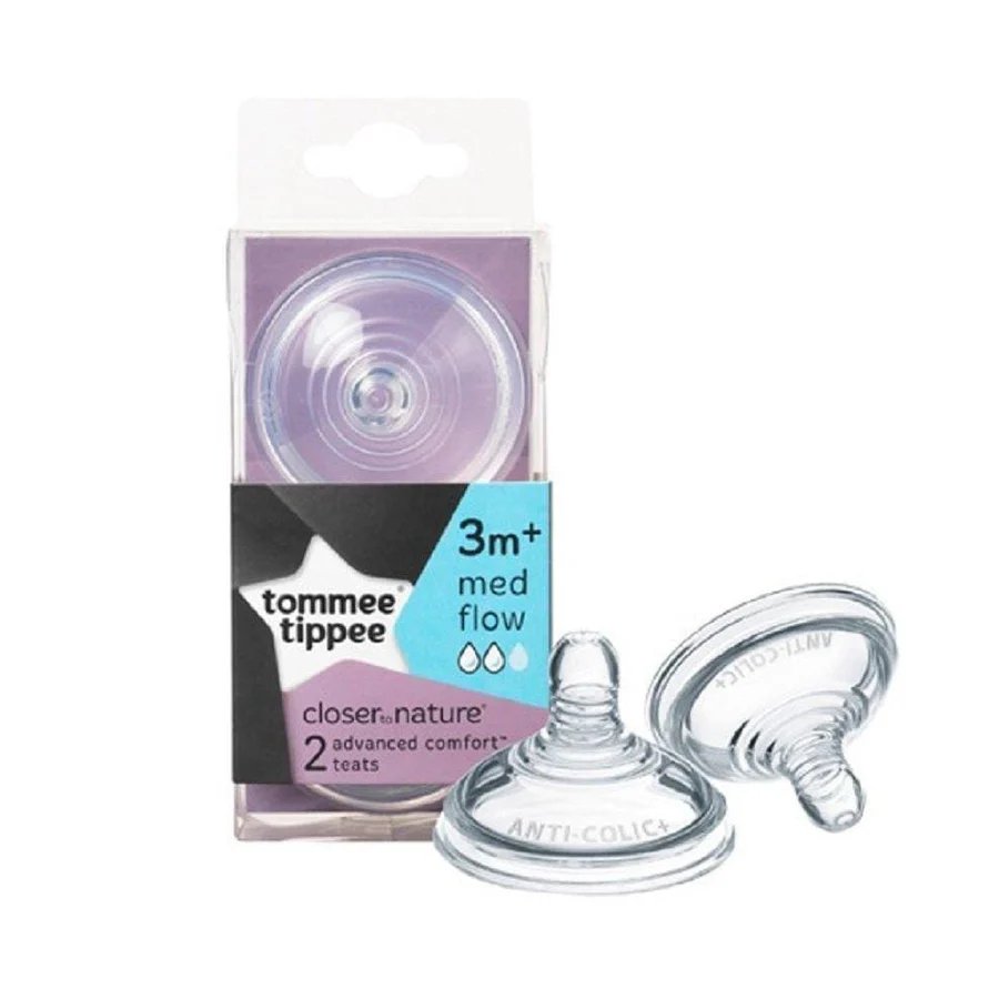 Tometipe Advance Comfort Med Flow Teat Teats