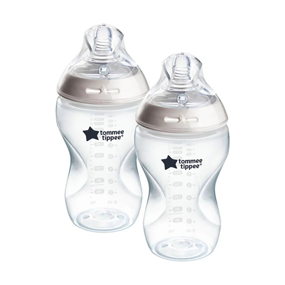 Tommee Tippee Closer To Nature Bottle – 340ml – 2pcs