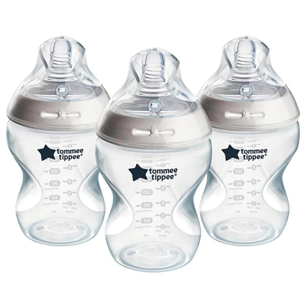 Tommee Tippee Natural Start Baby Bottle – 260ml – 3pcs
