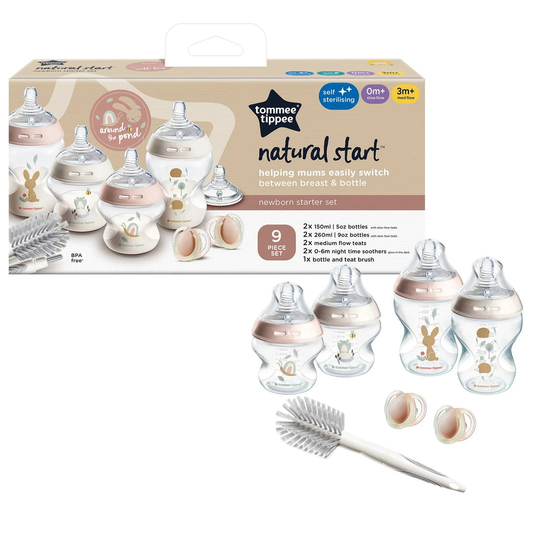 Tommee Tippee Natural Start Newborn Starter Kit