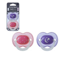 Tommee Tippee Night Glow Soother 0-6m Pack of 2 Assorted