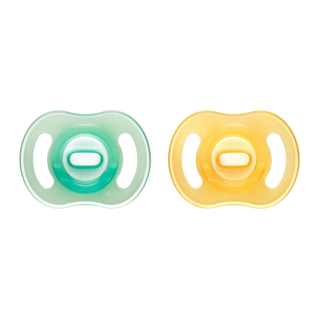Tommee Tippee Ultra-Light Glow-in-the-Dark Pacifier, Yellow-Green , 0-6 m