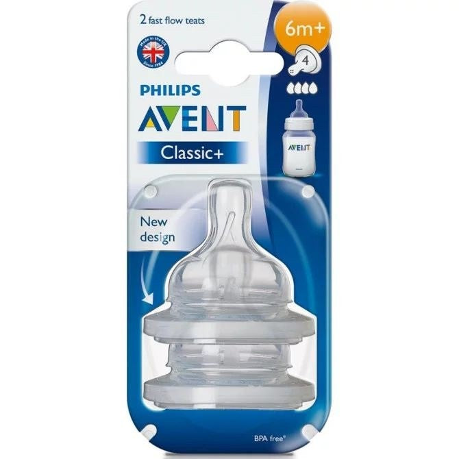 Avent Medium Flow Nipples Classic+ | Prenatal, Babies, Nusring, Cybex, Avent Bottle Cleaner