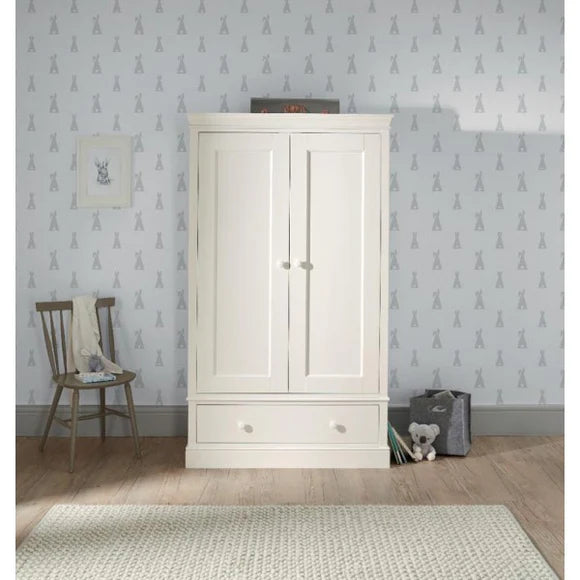 Mamas & Papas Oxford Wardrobe - White | Prenatal, Babies, Nusring, Cybex, Avent Nursery Wardrobes