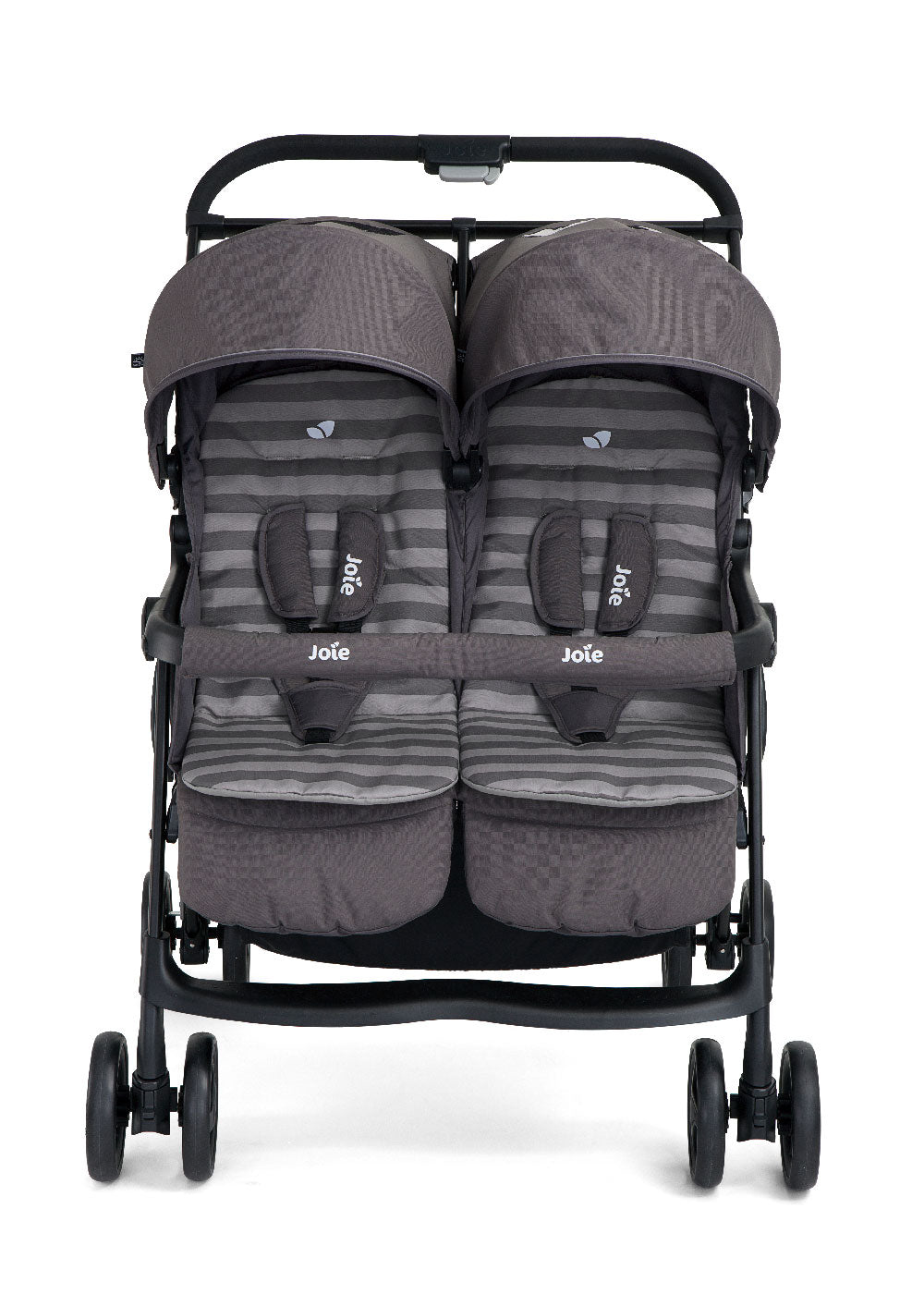 Joie Aire Twin Stroller Side By Side Dark Pewter Twin Stroller