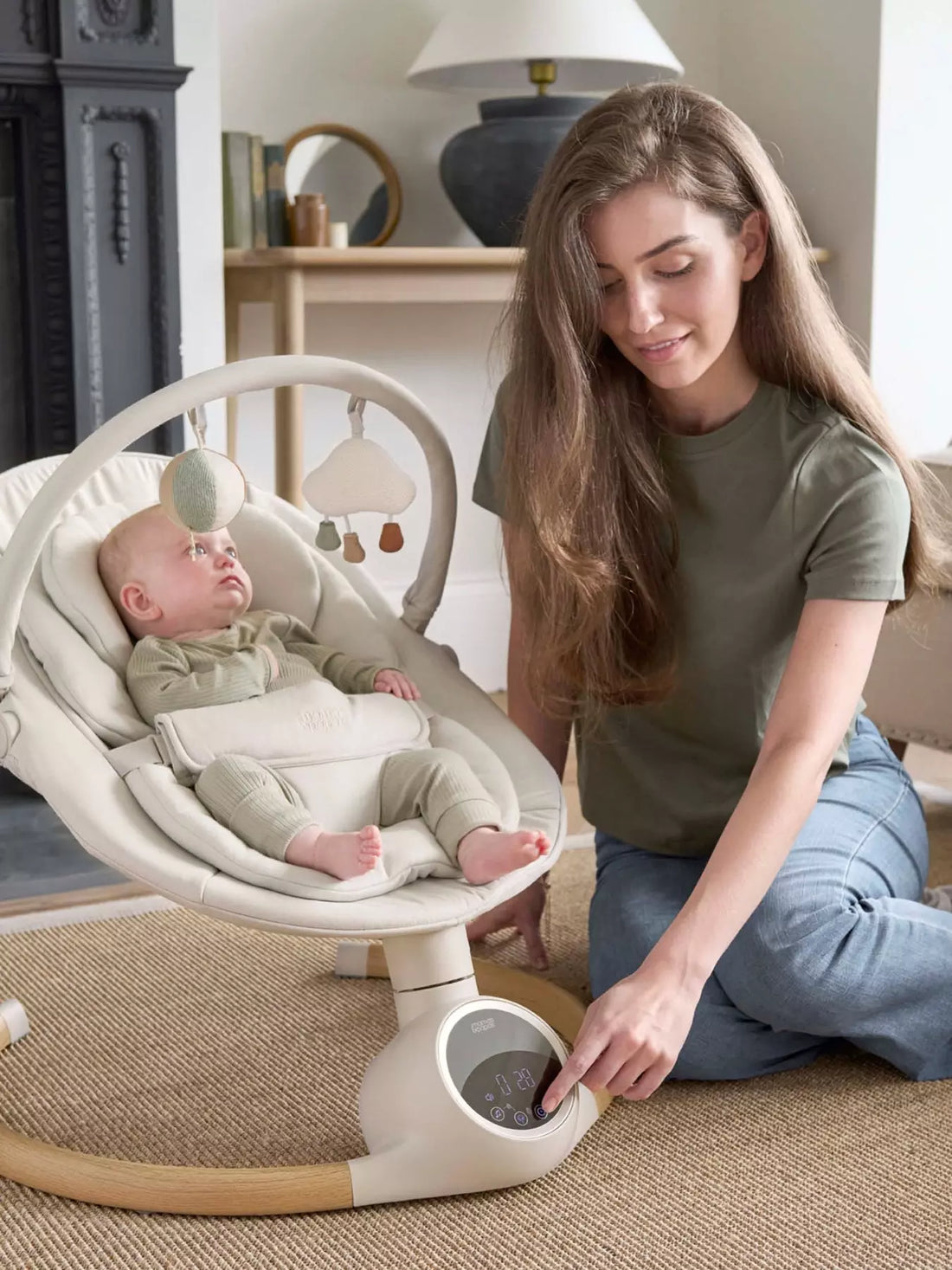 Serina 2-in-1 Swing/Rocker - Walnut