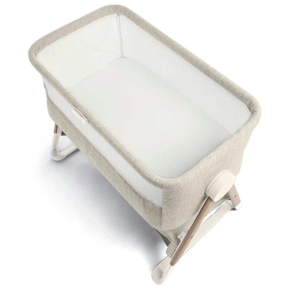Mamas & Papas Lua Bedside Crib Fawn | Prenatal, Babies, Nusring, Cybex, Avent Bedside Crib