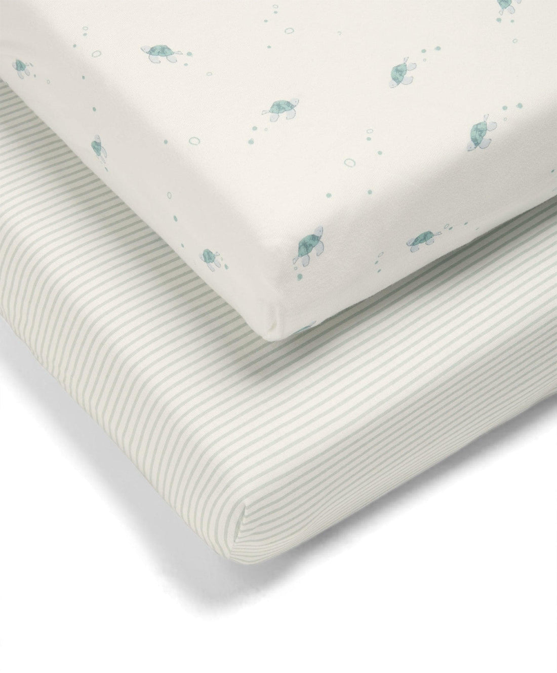 Mamas & Papas Cotbed Fitted Sheets Pack of 2 - Turtle | Prenatal, Babies, Nusring, Cybex, Avent Nursery Bedding
