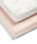 Mamas & Papas Cotbed Fitted Sheets Pack of 2 - Floral | Prenatal, Babies, Nusring, Cybex, Avent Nursery Bedding