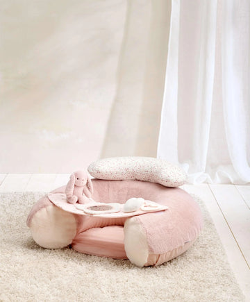 Sit & Play Interactive Floor Seat Welcome to the World Bunny
