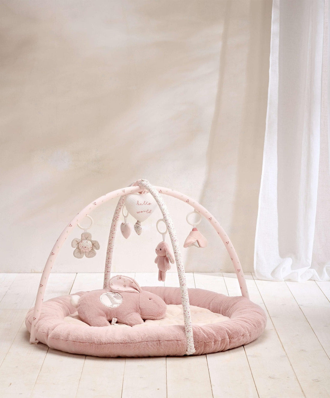 Mamas & Papas Welcome To The World Bunny Playmat - Pink | Prenatal, Babies, Nusring, Cybex, Avent Playmat & Gym