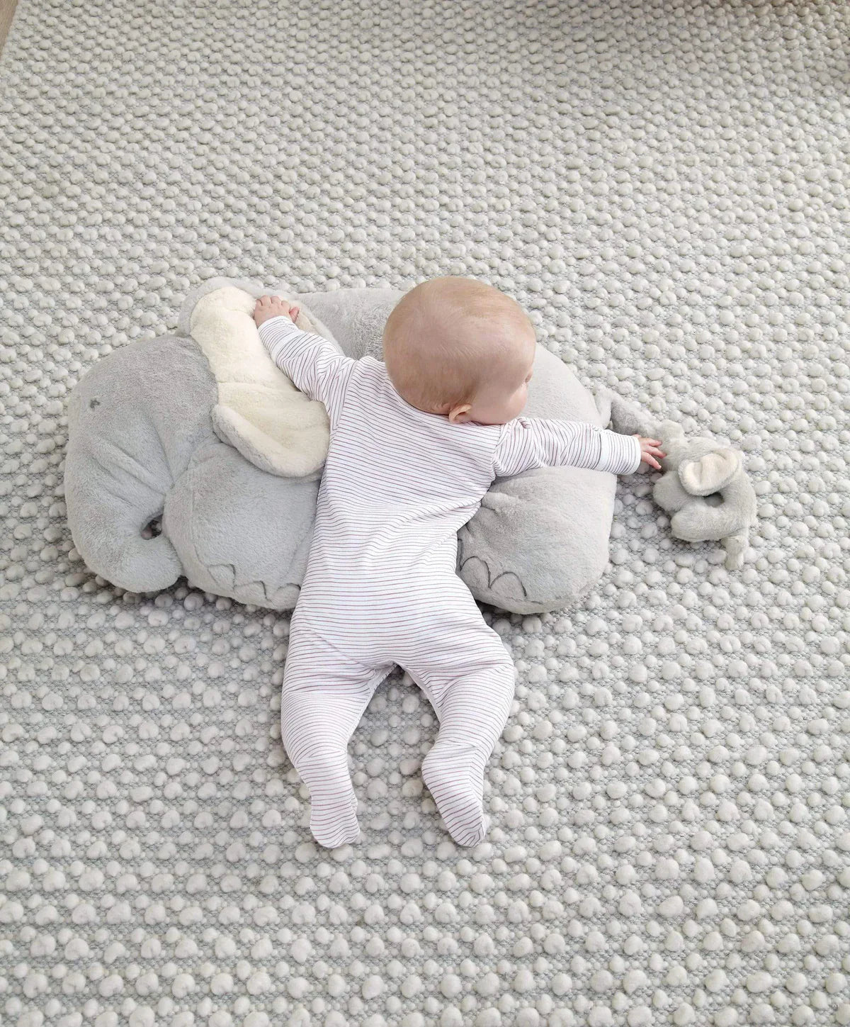 Mamas & Papas Tummy Time Snugglerug - Welcome to the World Elephant | Prenatal, Babies, Nusring, Cybex, Avent Tummy Time Mat