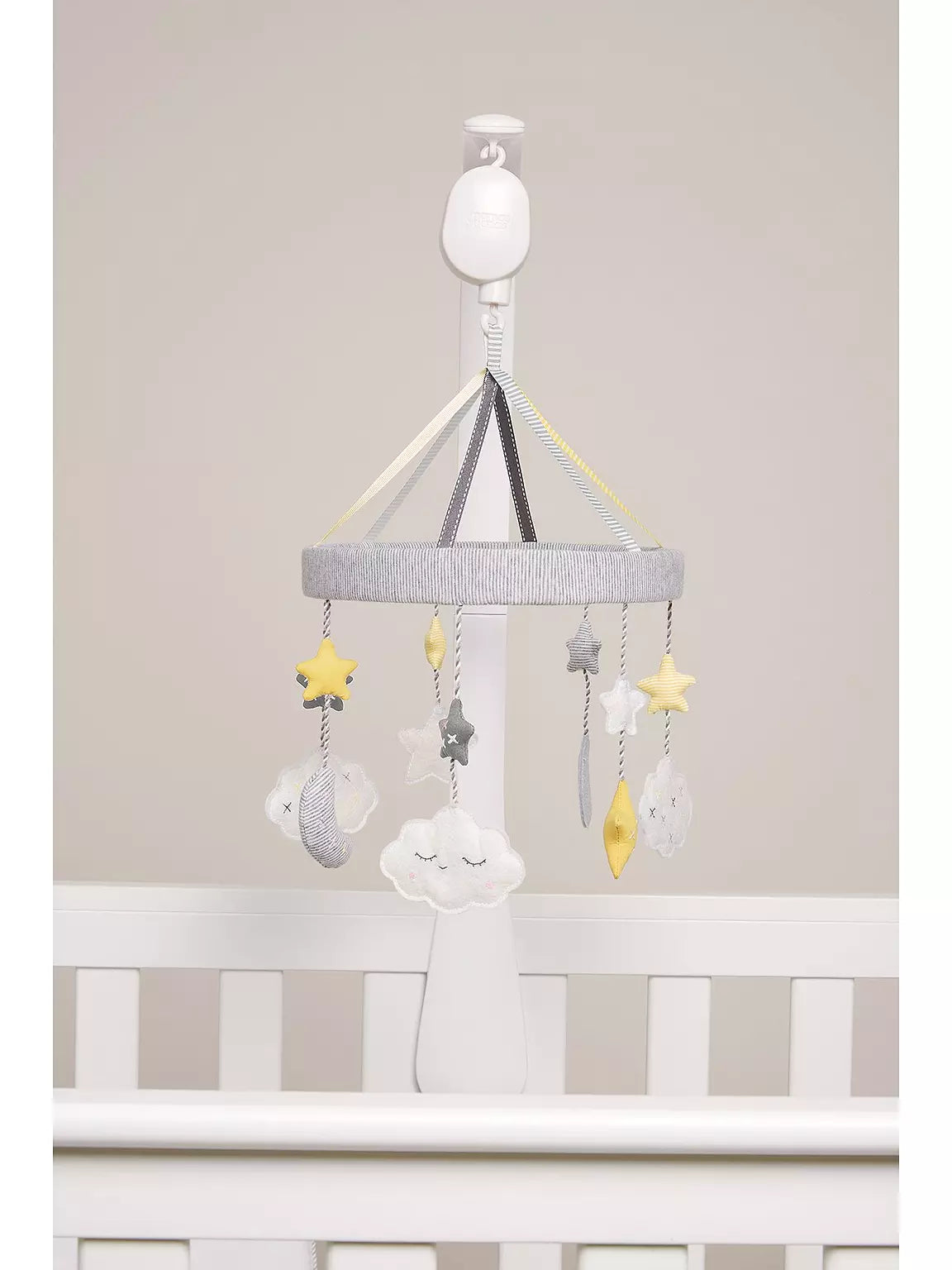 Mamas & Papas Musical Mobile Clouds | Prenatal, Babies, Nusring, Cybex, Avent Crib Mobile
