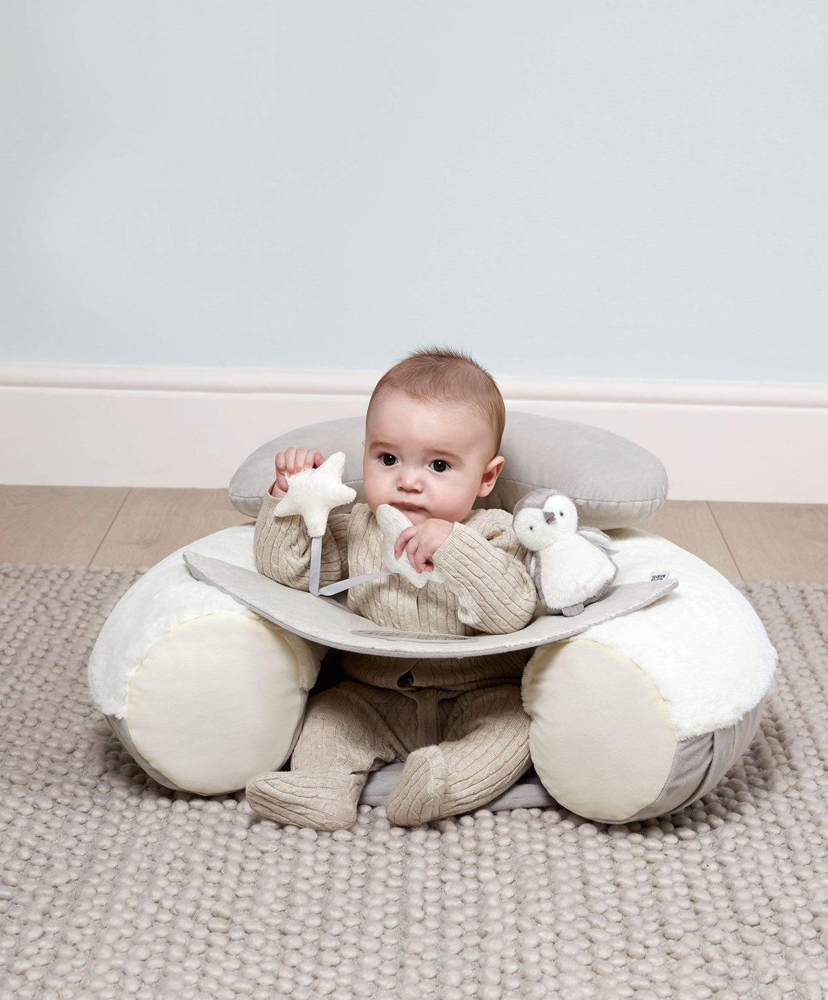 Mamas & Papas Sit & Play Baby Floor Seat - Wish Upon A Cloud | Prenatal, Babies, Nusring, Cybex, Avent Playmat & Gym