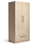 Mamas & Papas Atlas Wardrobe - Light Oak | Prenatal, Babies, Nusring, Cybex, Avent Nursery Furniture