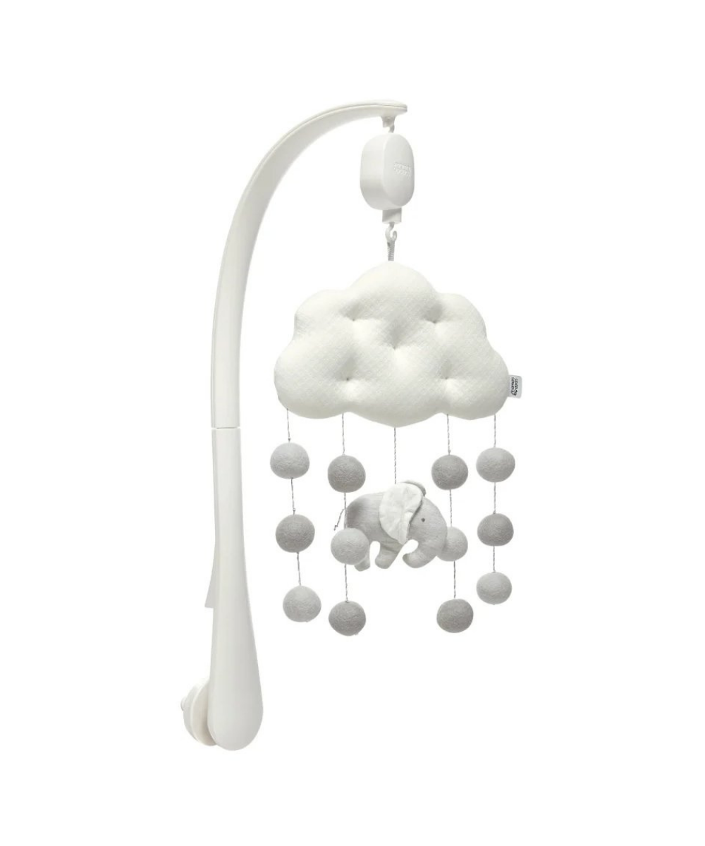 Mamas & Papas Welcome To The World Musical Mobile Grey | Prenatal, Babies, Nusring, Cybex, Avent Crib Mobile