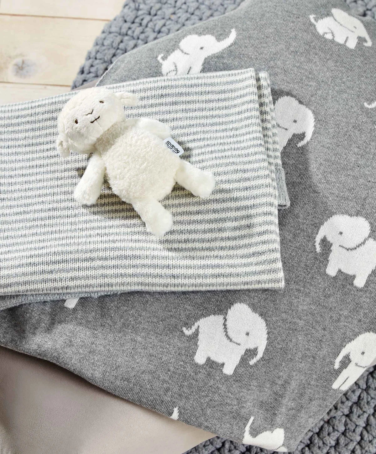 Mamas & Papas Welcome to the World Soft Toy - Lamb Beanie | Prenatal, Babies, Nusring, Cybex, Avent Soft Toy