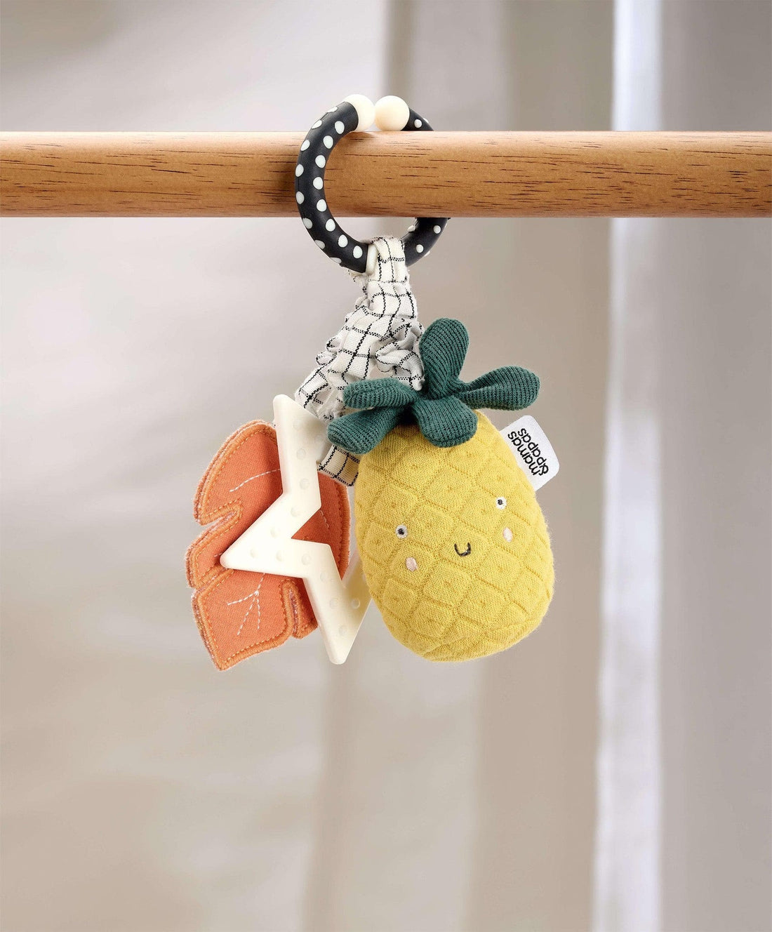 Mamas & Papas Wildly Adventures Educational Teething Toy - Linkie Pineapple | Prenatal, Babies, Nusring, Cybex, Avent Teether
